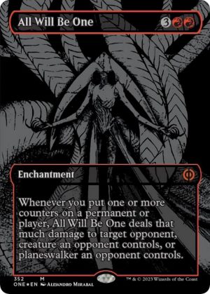 All Will Be One (Oil Slick Raised Foil) [Phyrexia: All Will Be One]