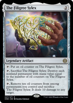 The Filigree Sylex [Promo Pack: Phyrexia: All Will Be One]