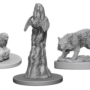 Pathfinder Deep Cuts Unpainted Miniatures: W01 Familiars
