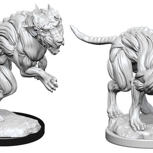 Pathfinder Deep Cuts Unpainted Miniatures: W01 Hell Hounds