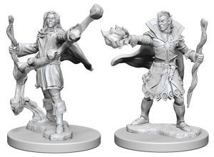 Pathfinder Deep Cuts Unpainted Miniatures: W01 Elf Male Sorcerer