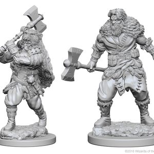 Dungeons & Dragons: Nolzur's Marvelous Unpainted Miniatures - W01 Human Male Barbarian