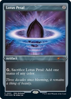 Lotus Petal (Foil Etched) [Unique and Miscellaneous Promos]