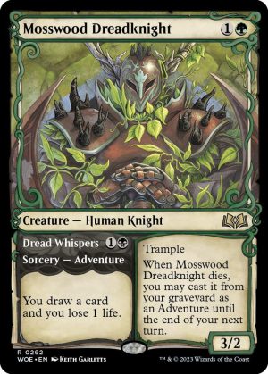 Mosswood Dreadknight (Showcase) [Wilds of Eldraine]