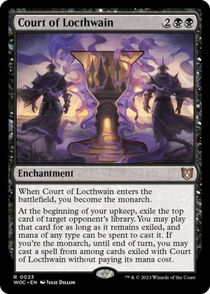 Court of Locthwain [Commander: Wilds of Eldraine]