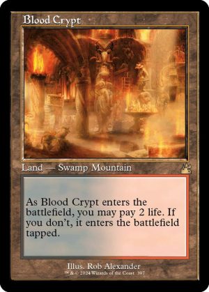 Blood Crypt (Retro Frame) [Ravnica Remastered]