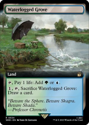 Waterlogged Grove (Extended Art) [Universes Beyond: Doctor Who]