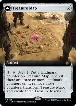 Treasure Map (Extended Art) [The Lost Caverns of Ixalan]