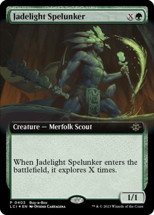 Jadelight Spelunker (Extended Art) [Buy-A-Box Promos]