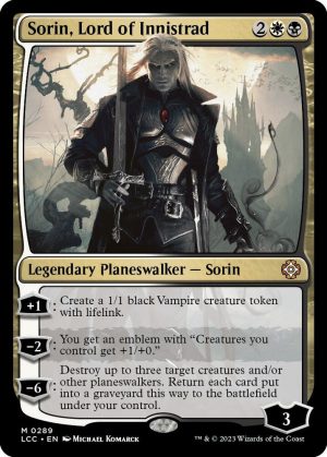 Sorin, Lord of Innistrad [Commander: The Lost Caverns of Ixalan]