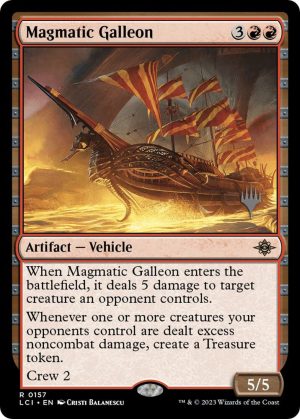 Magmatic Galleon [Promo Pack: The Lost Caverns of Ixalan]