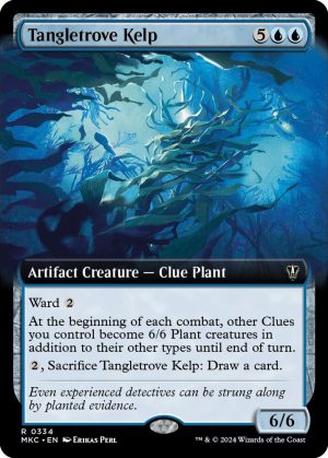 Tangletrove Kelp (Extended Art) [Commander: Murders at Karlov Manor]