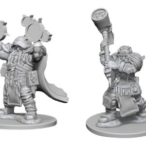 Dungeons & Dragons: Nolzur's Marvelous Unpainted Miniatures - W02 Dwarf Male Cleric