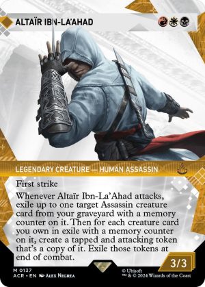 Altair Ibn-La'Ahad (Showcase) [Universes Beyond: Assassin's Creed]