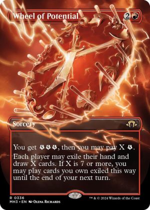 Wheel of Potential (Borderless) [Modern Horizons 3]