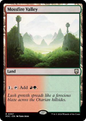 Mossfire Valley [Commander: Modern Horizons 3]