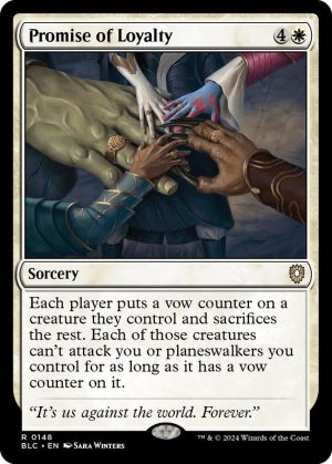 Promise of Loyalty [Commander: Bloomburrow]