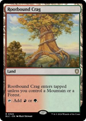 Rootbound Crag [Commander: Bloomburrow]