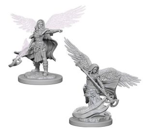 Dungeons & Dragons: Nolzur's Marvelous Unpainted Miniatures - W04 Aasimar Female Wizard