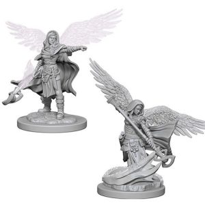 Dungeons & Dragons: Nolzur's Marvelous Unpainted Miniatures - W04 Aasimar Female Wizard