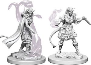 Dungeons & Dragons: Nolzur's Marvelous Unpainted Miniatures - W04 Tiefling Female Sorcerer