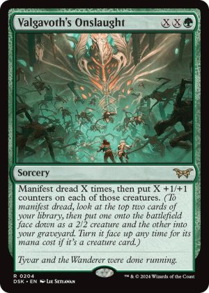 Valgavoth's Onslaught [Duskmourn: House of Horror]