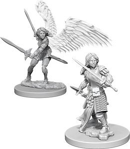 Dungeons & Dragons: Nolzur's Marvelous Unpainted Miniatures - W05 Aasimar Female Paladin