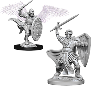 Dungeons & Dragons: Nolzur's Marvelous Unpainted Miniatures - W05 Aasimar Male Paladin