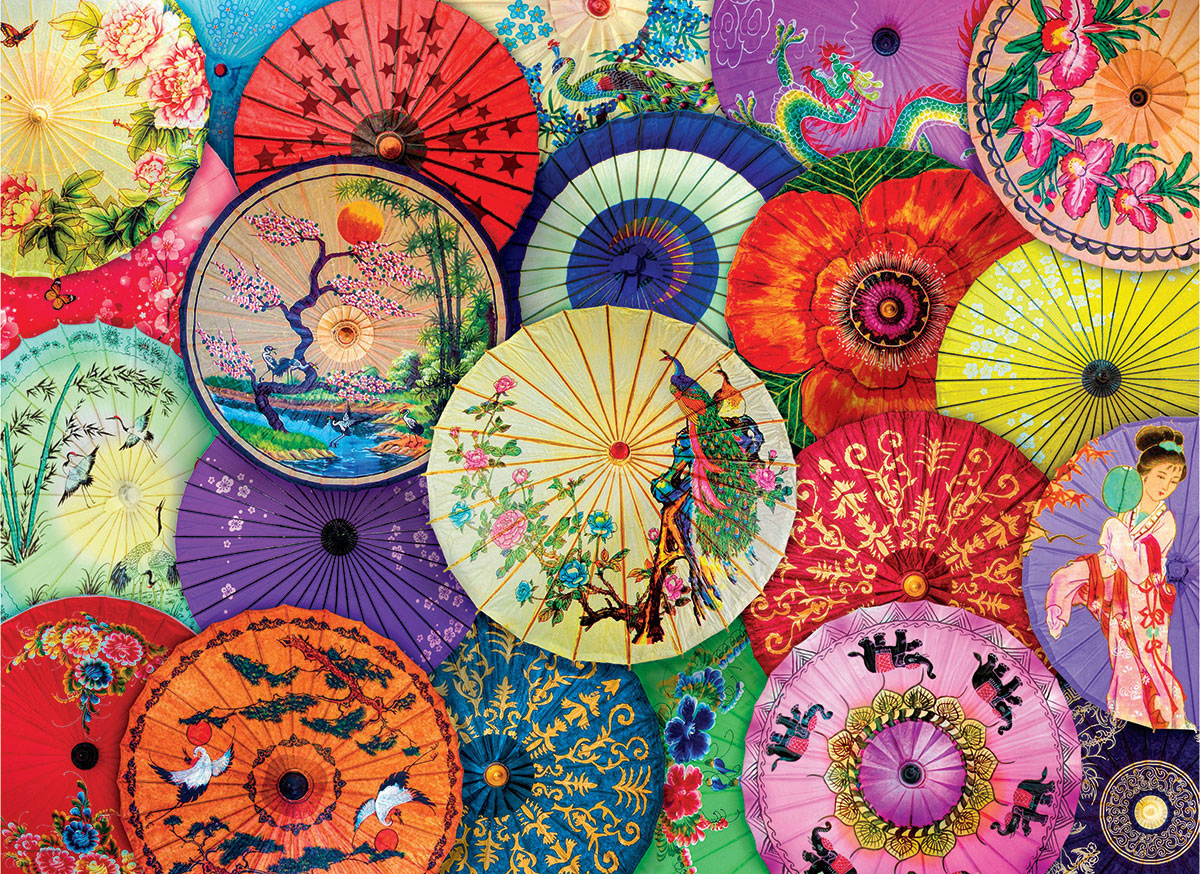 Asian Oil-Paper Umbrellas - Image 4