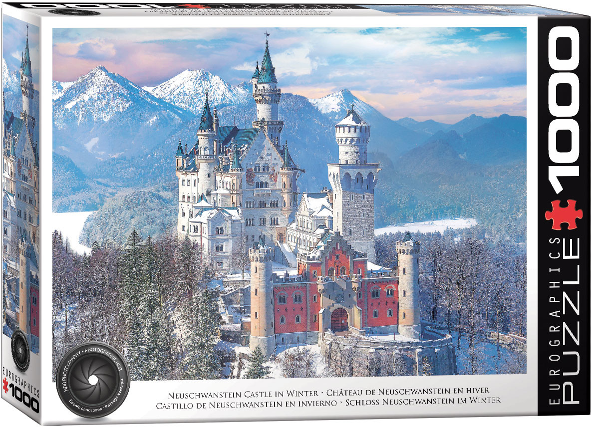 Neuschwanstein Castle in Winter - Image 2