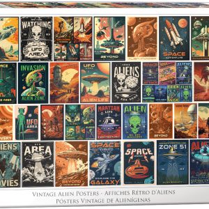 Vintage Alien Posters