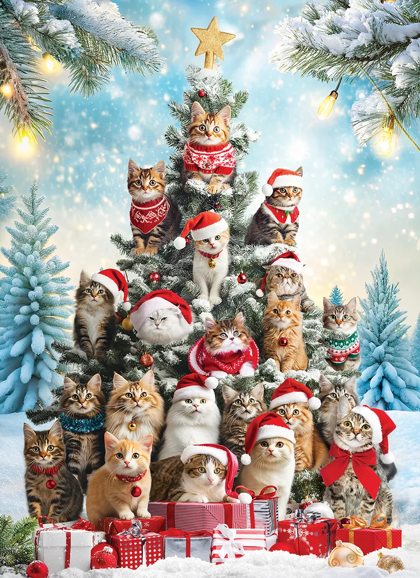 Christmas Tree Cats - Image 2
