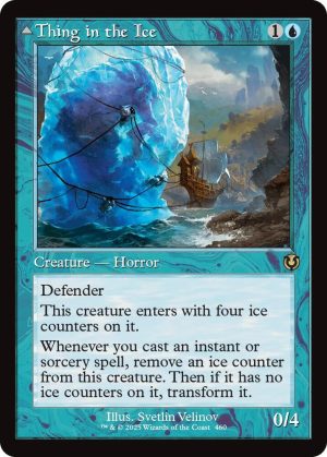 Thing in the Ice (Retro Frame) [Innistrad Remastered]
