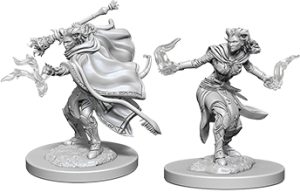 Dungeons & Dragons&colon; Nolzur's Marvelous Unpainted Miniatures - W06 Female Tiefling Warlock