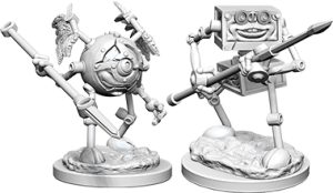 Dungeons & Dragons&colon; Nolzur's Marvelous Unpainted Miniatures - W06 Monodrone & Duodrone