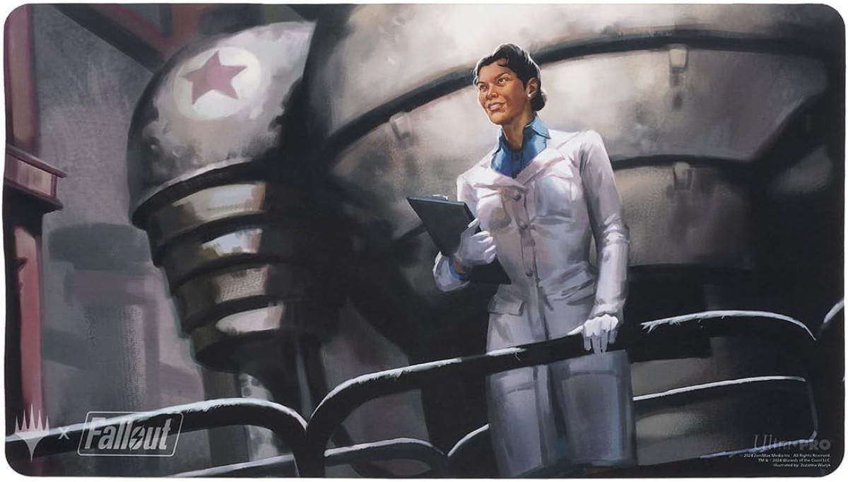 Fallout Playmat - Dr. Madison Li - for Magic: The Gathering