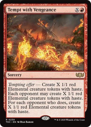 Tempt with Vengeance [Commander: Tarkir: Dragonstorm]
