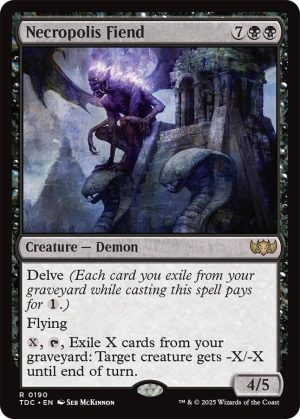 Necropolis Fiend [Commander: Tarkir: Dragonstorm]