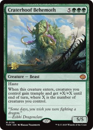 Craterhoof Behemoth [Prerelease Cards]