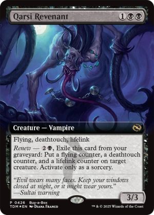 Qarsi Revenant (Extended Art) [Buy-A-Box Promos]