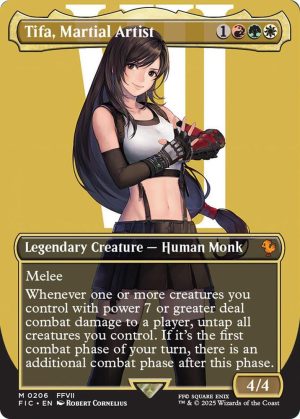 Tifa, Martial Artist (Borderless) [Commander: FINAL FANTASY]