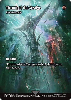 Thrum of the Vestige - Lightning Bolt (Showcase) [FINAL FANTASY: Through the Ages]