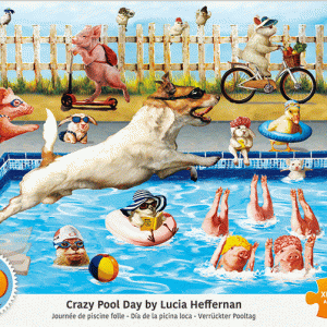 Crazy Pool Day - 3D Lenticular