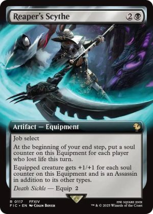 Reaper's Scythe (Extended Art) [Commander: FINAL FANTASY]