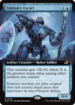 Emissary Escort (Extended Art) [Edge of Eternities]