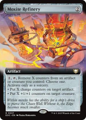 Moxite Refinery (Extended Art) [Commander: Edge of Eternities]
