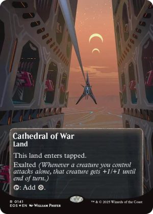 Cathedral of War (0141) (Borderless) (Galaxy Foil)