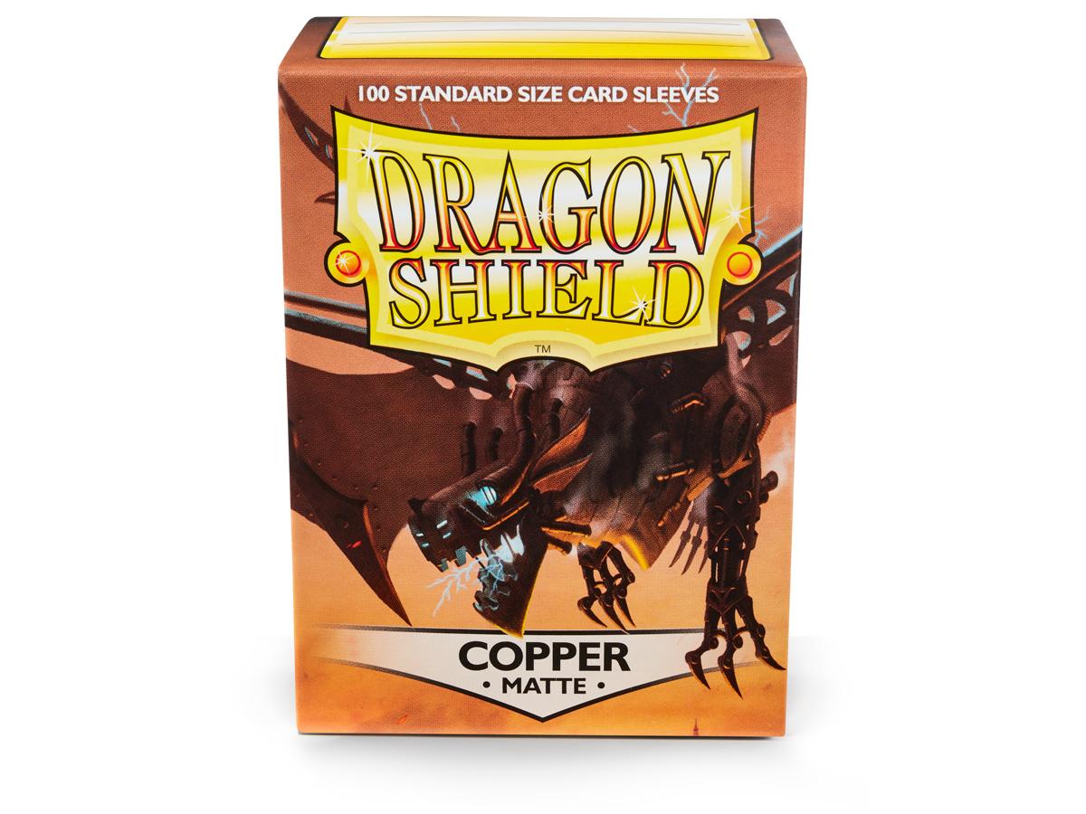 Dragon Shields: (100) Matte Copper - Image 2