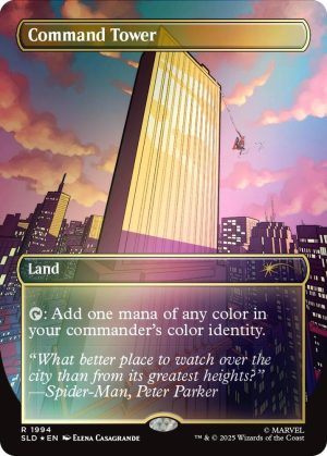 Command Tower (1994) (Rainbow Foil) [Secret Lair Drop Series]