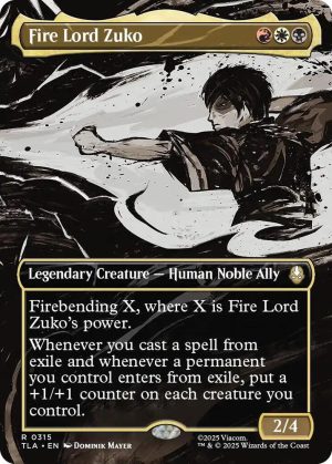 Fire Lord Zuko (Borderless)